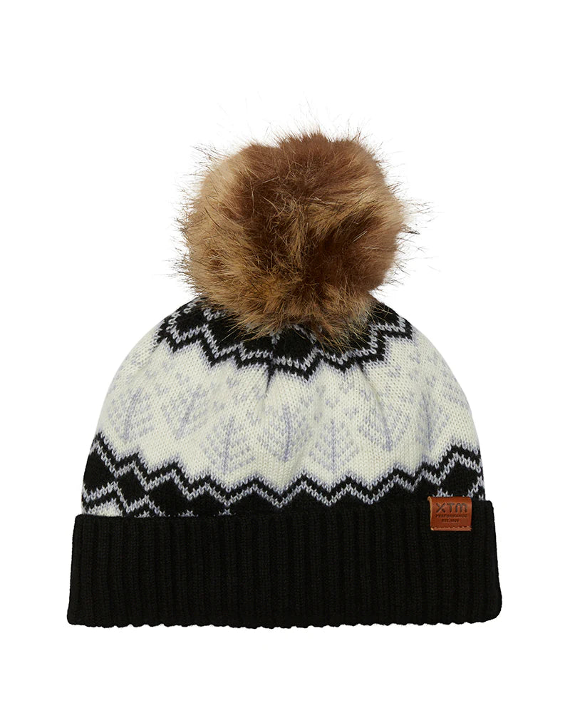 XTM Performance Autumn Knit Wool-Blend Beanie - Black