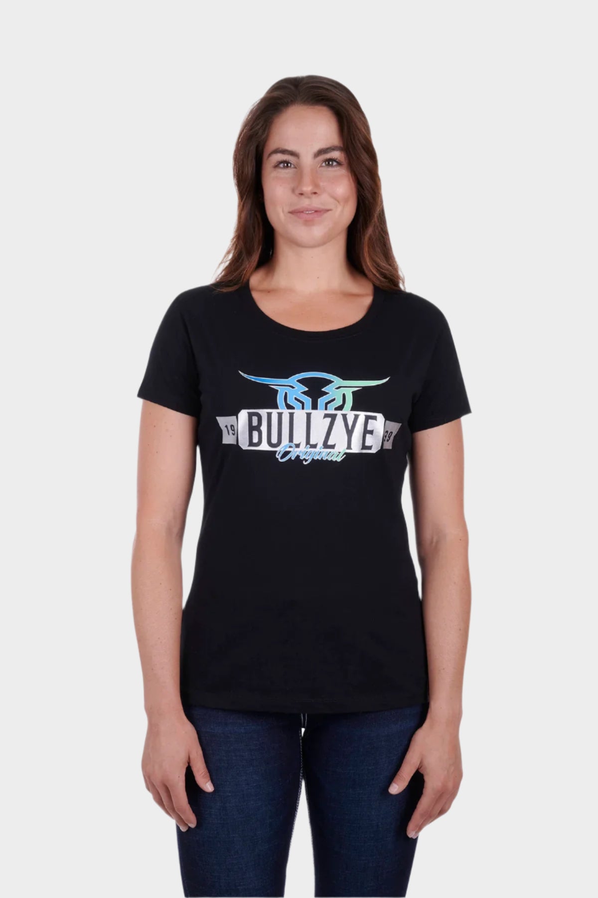 Bullzye Women's Laurel S/S Tee - Black