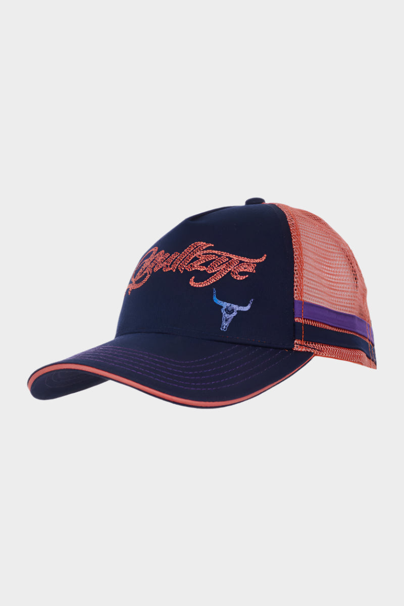 BULLZYE KIDS ARGYLE TRUCKER CAP