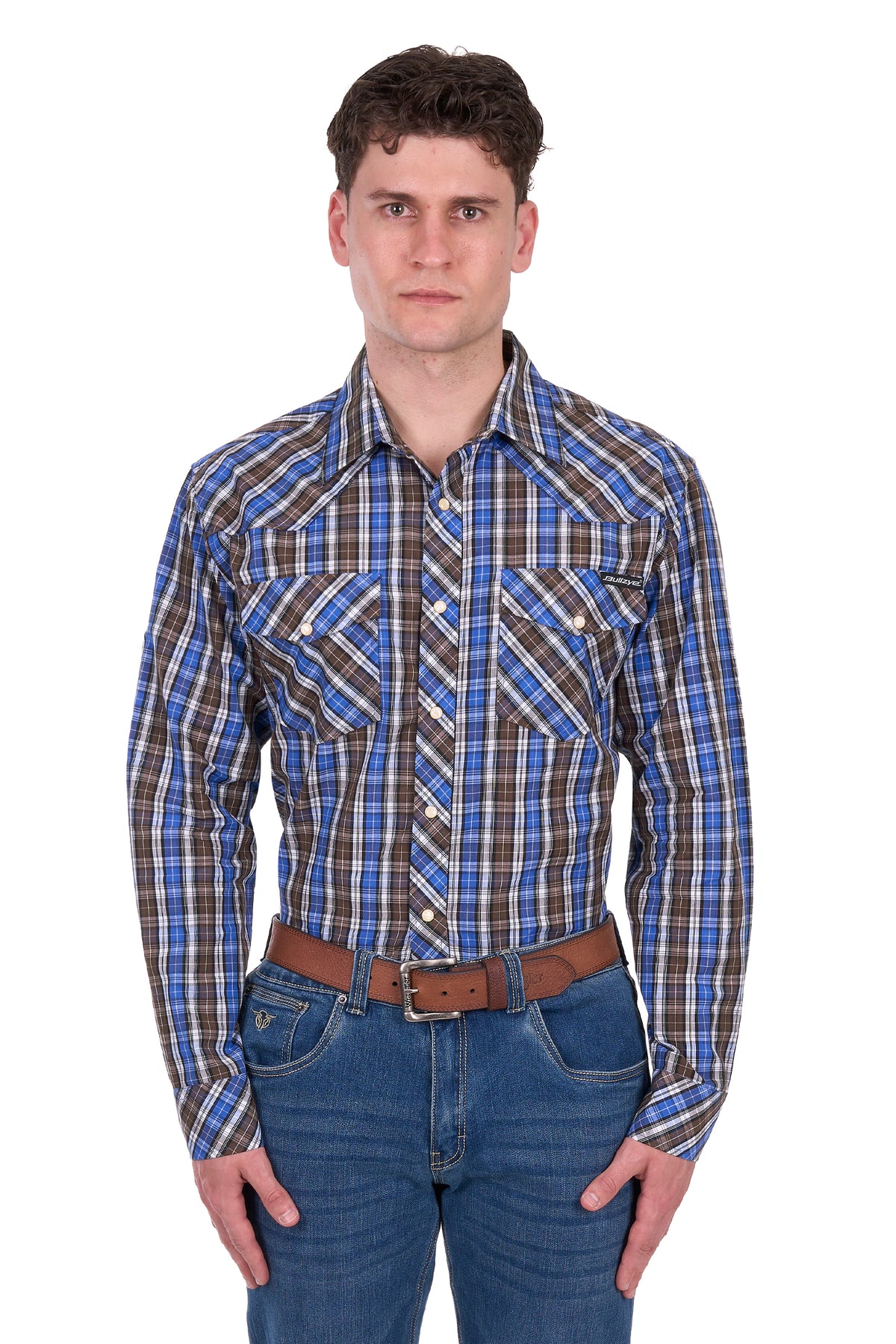 Bullzye Men’s Neil Long Sleeve Shirt