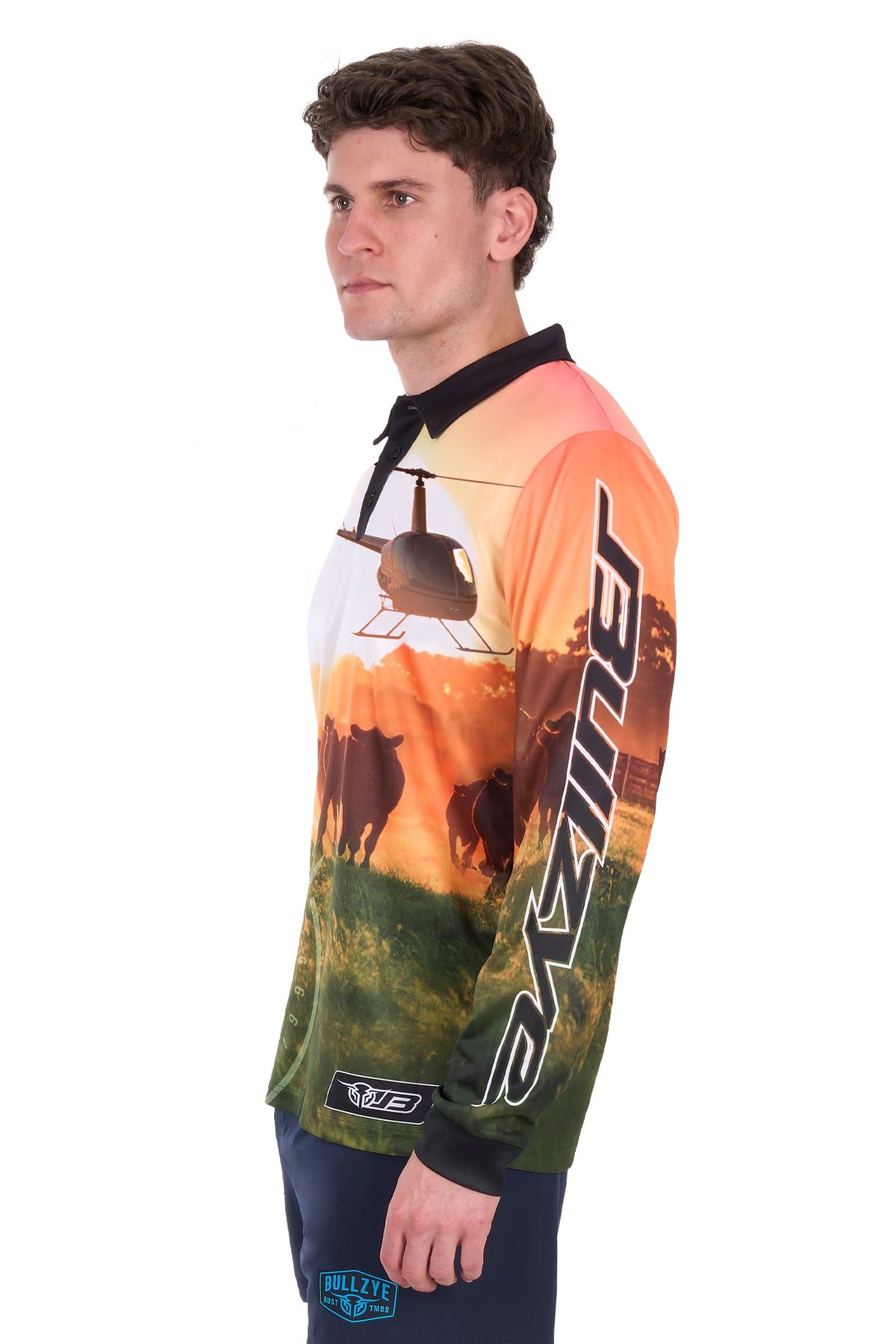 Bullzye Men’s Orion Long Sleeve Tee - Multi