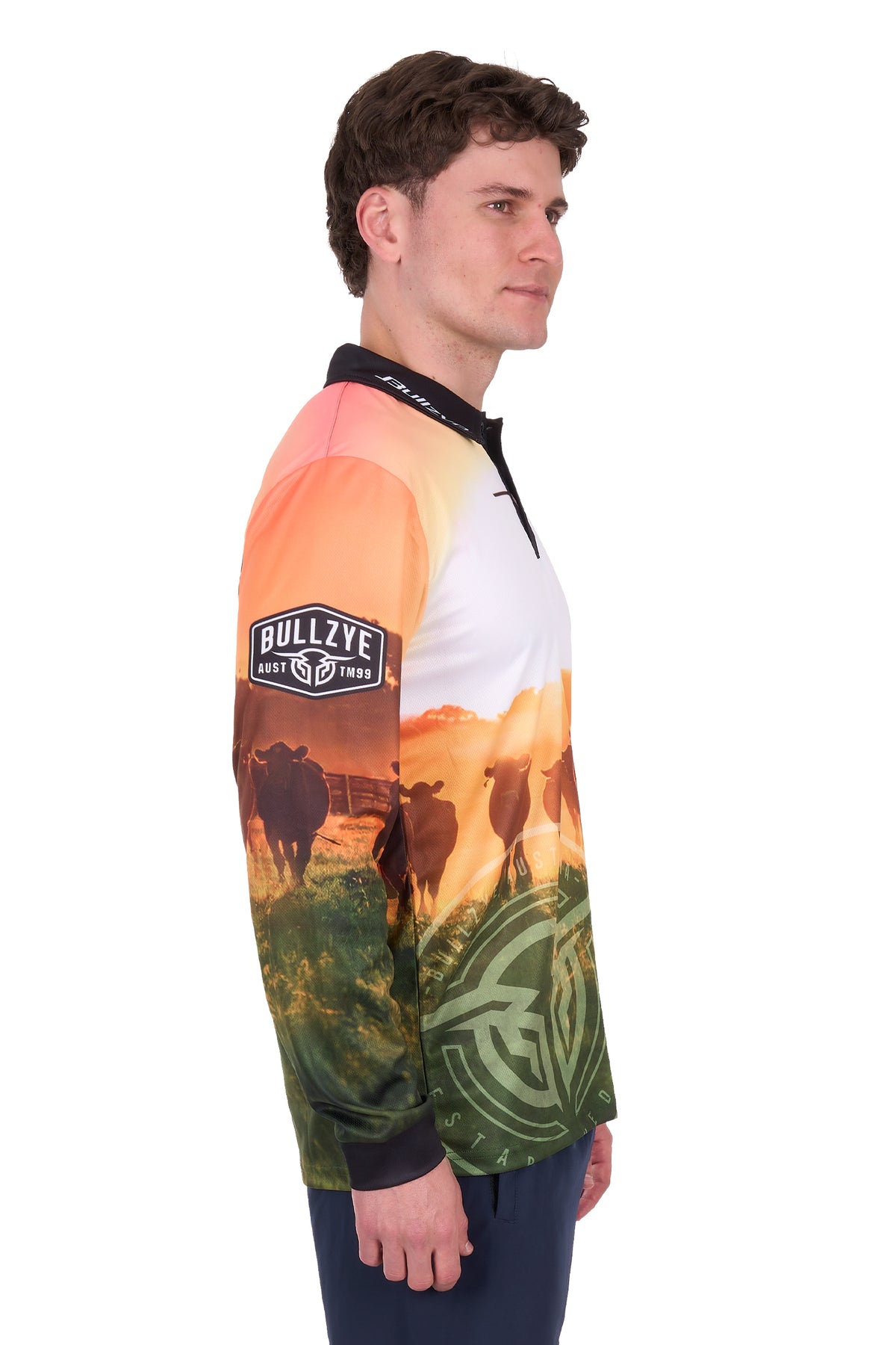 Bullzye Men’s Orion Long Sleeve Tee - Multi