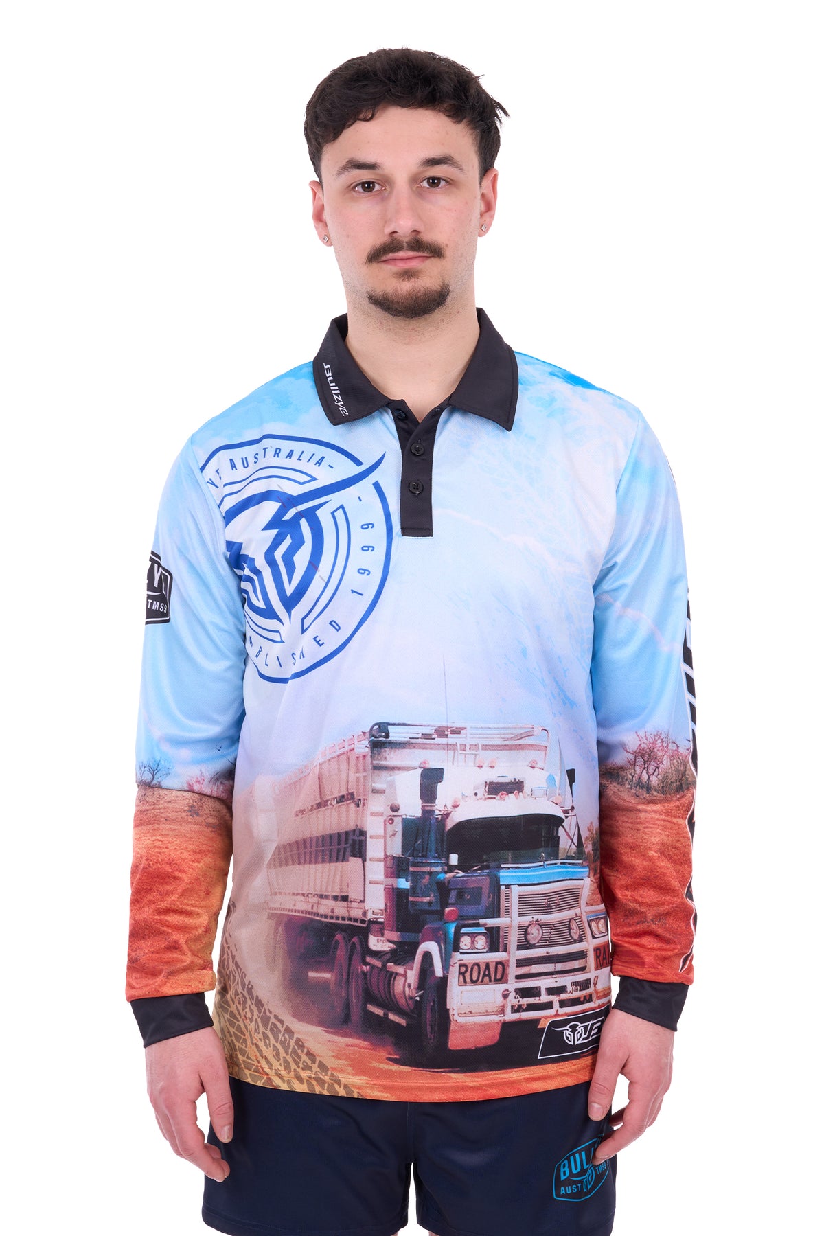 Bullzye Men’s Orion Long Sleeve Tee - Multi
