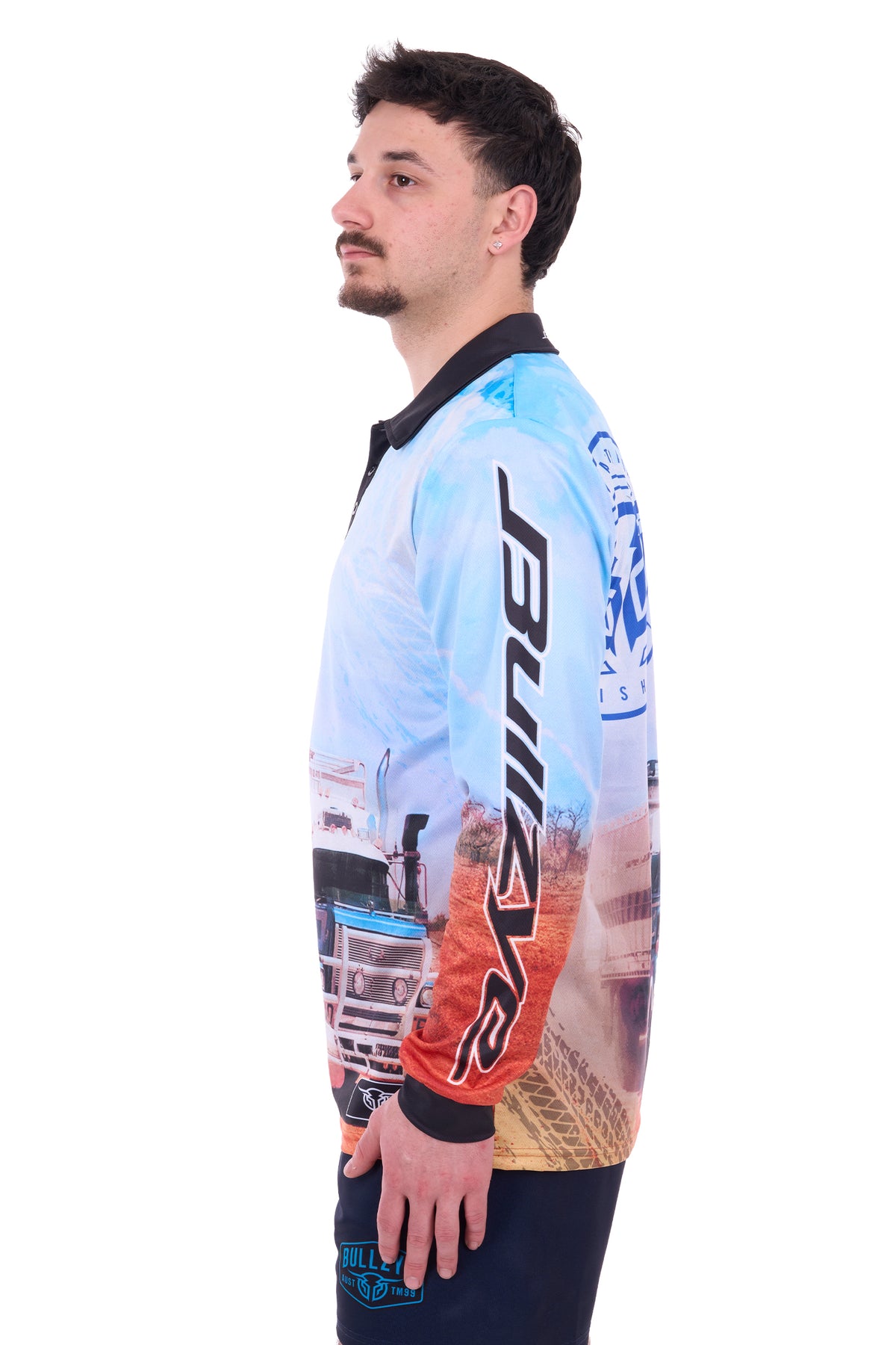 Bullzye Men’s Orion Long Sleeve Tee - Multi