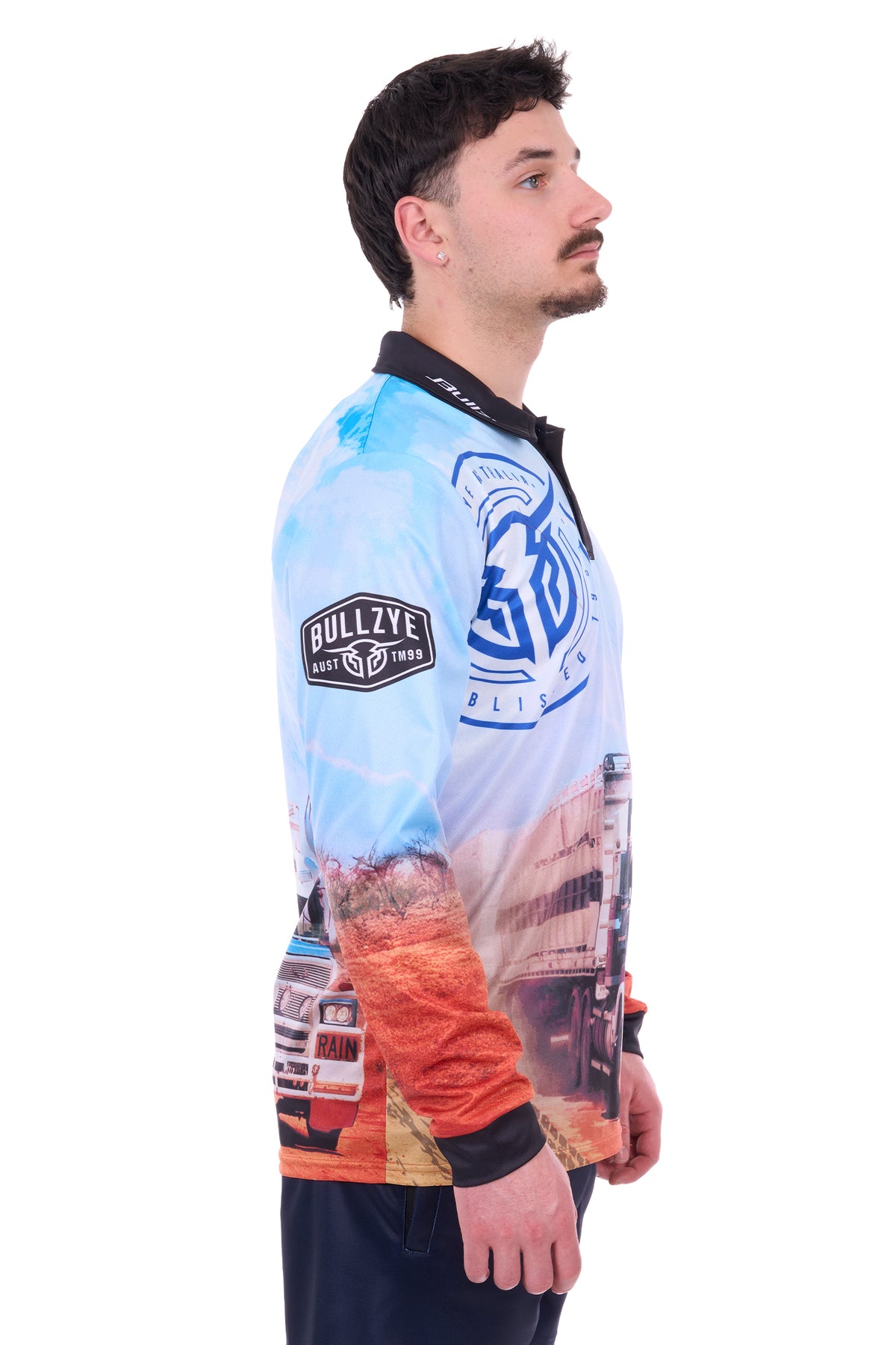 Bullzye Men’s Orion Long Sleeve Tee - Multi