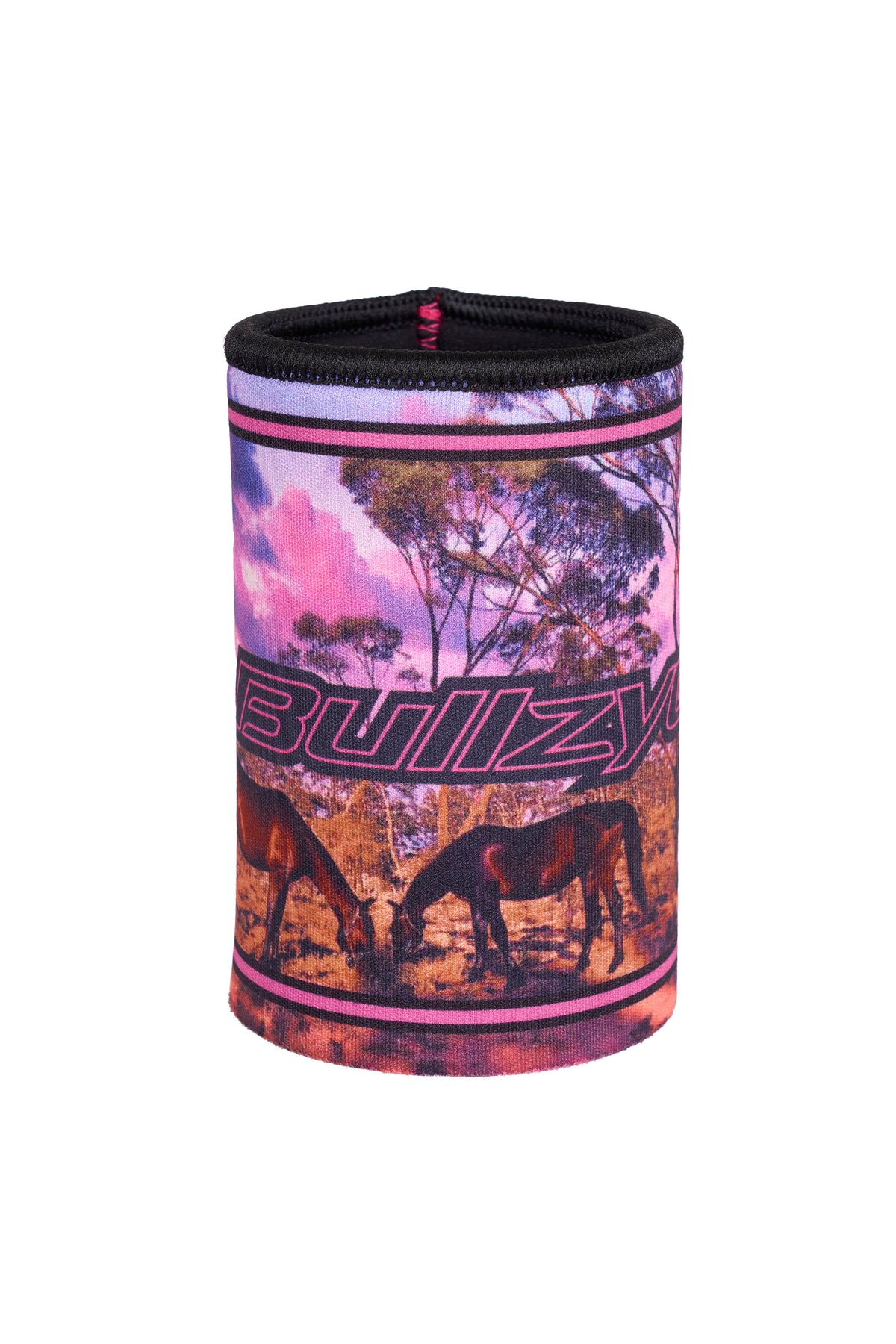 Bullzye Grazing Horse Stubby Holder - Multi