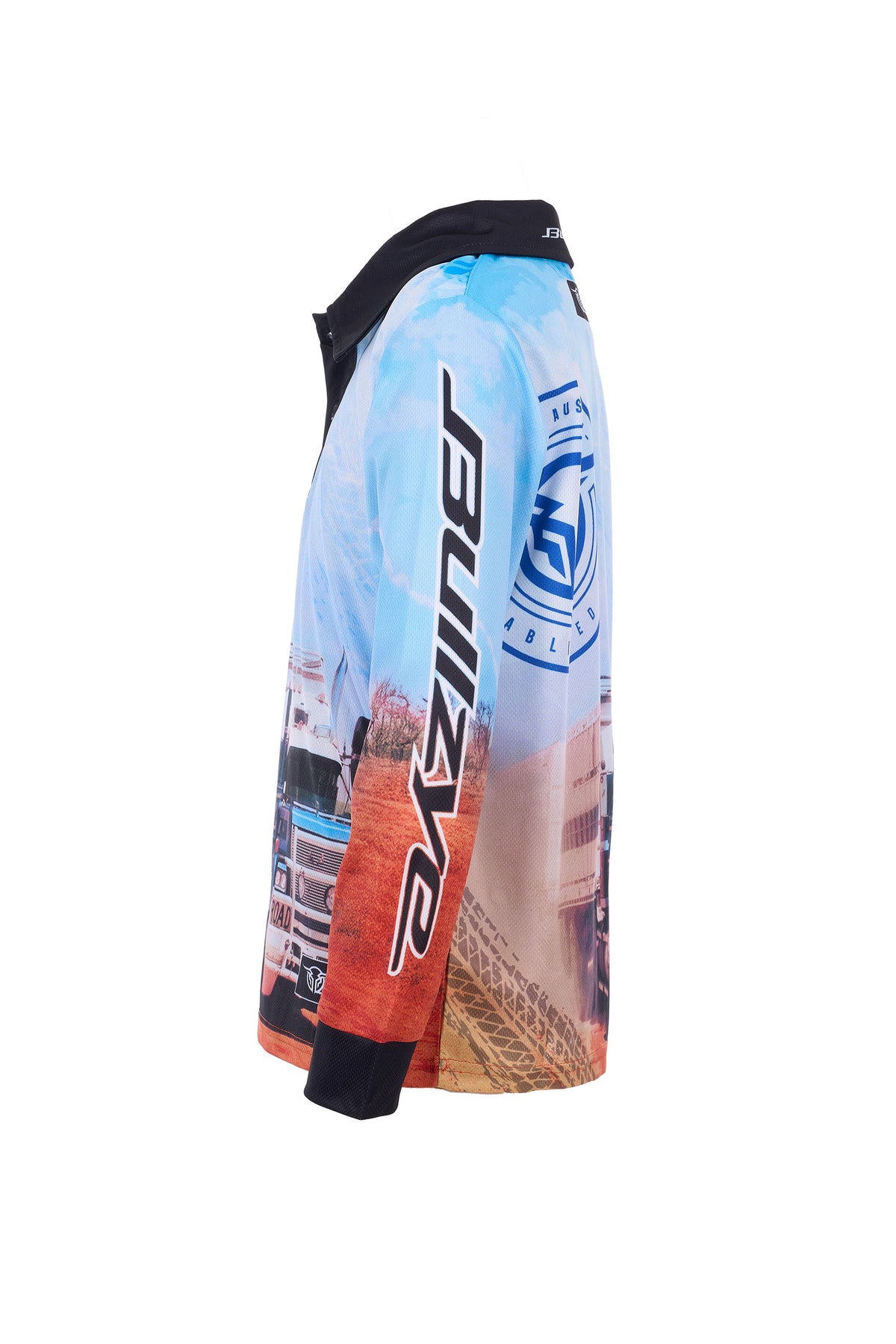 Bullzye Boys’ Roadie Long Sleeve Tee - Multi