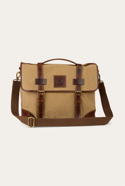 Ringers Western Waxicanvas Messenger - Sand