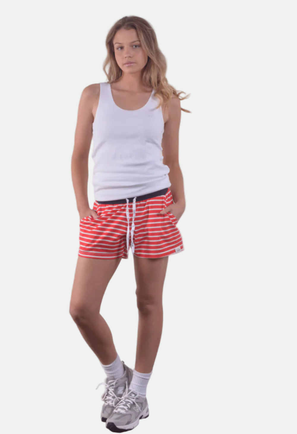 Bullrush Bayside Short - Poppy