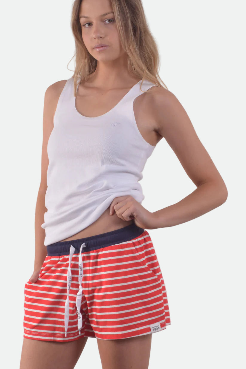 Bullrush Bayside Short - Poppy