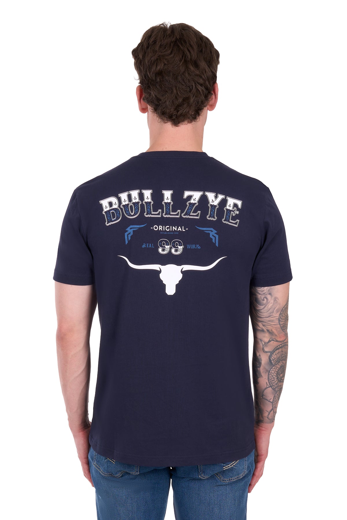 Bullzye Men’s Paul Short Sleeve Tee - Navy