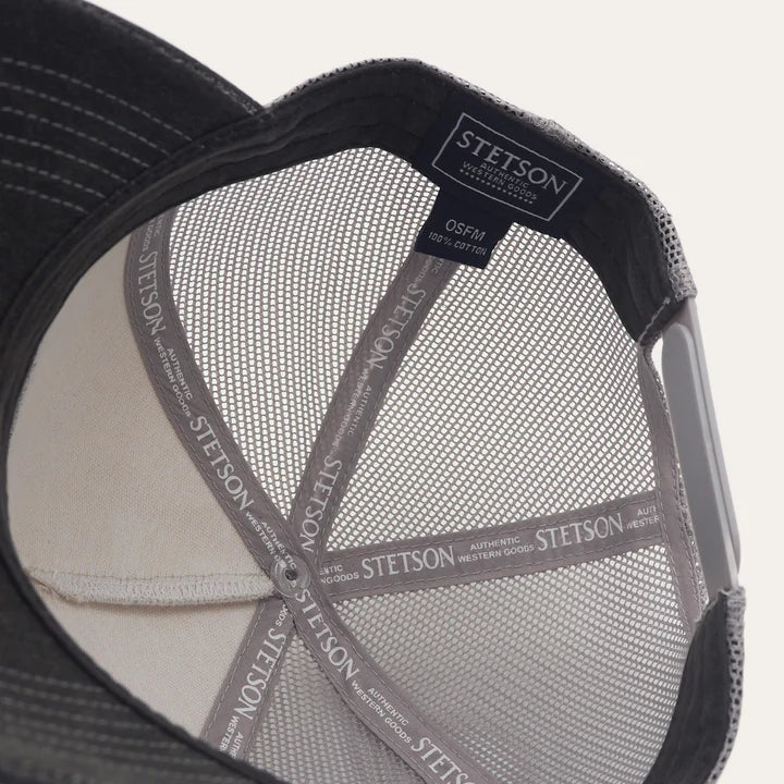 Stetson BISON TRUCKER STEEL - GREY