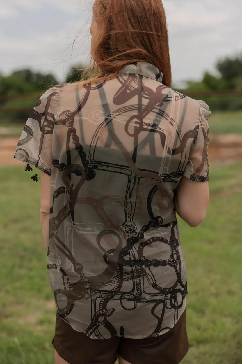 2 Fly Co Women’s Bow Bandit Short Sleeve Top