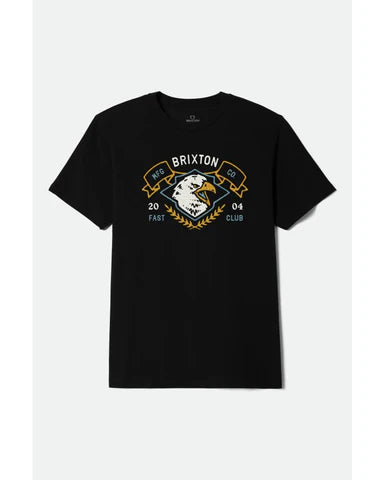 Brixton Ruckett Tee- Black