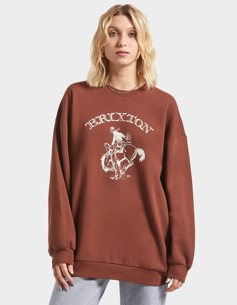 Brixton Womens Western Crewneck Sweatshirt
