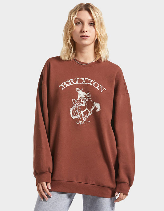 Brixton Womens Western Crewneck Sweatshirt