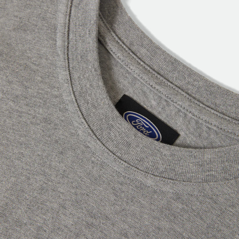Brixton Ford Truck Country Jersey - Heather Grey