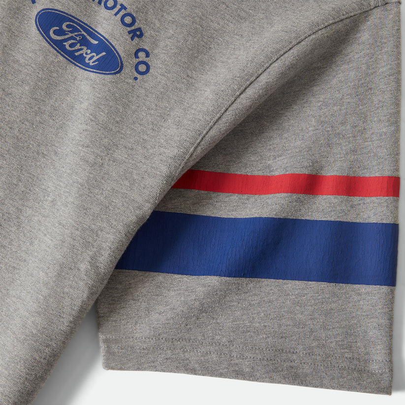 Brixton Ford Truck Country Jersey - Heather Grey