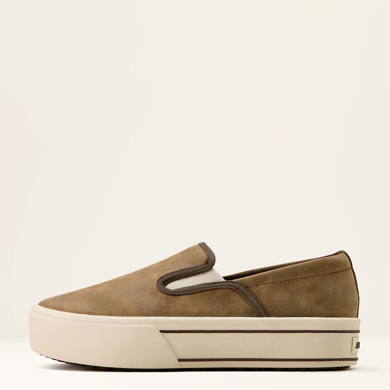 Ariat Women's Skylar Slip On Shoe - Brown Bomber