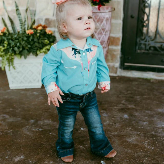 Shea Baby Girl's Trouser Jeans