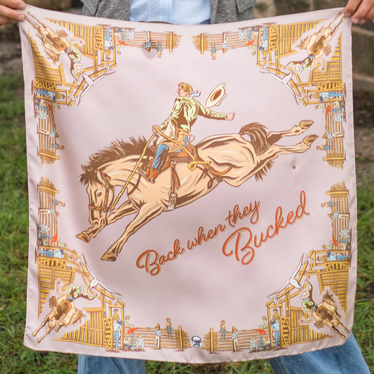 Fringe Scarves Back When They Bucked