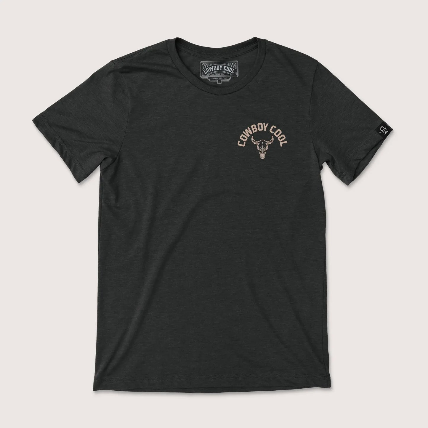 Cowboy Cool Unisex Badlands T-Shirt - Black
