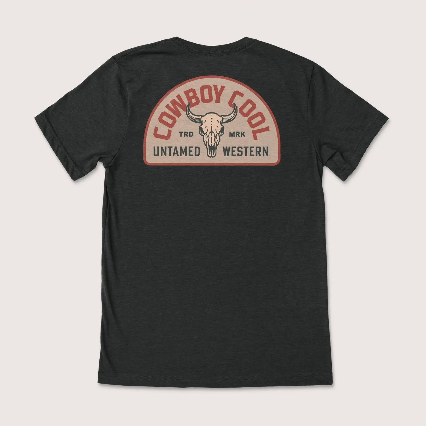 Cowboy Cool Unisex Badlands T-Shirt - Black