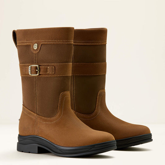 Ariat Women's Bampton Waterproof Boot - BAKED BROWN