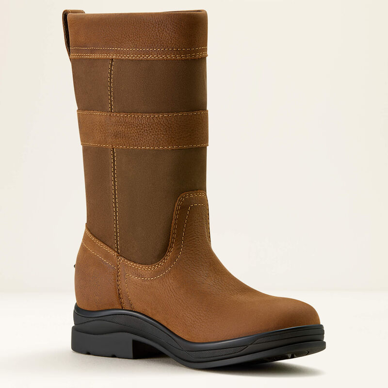 Ariat Women's Bampton Waterproof Boot - BAKED BROWN