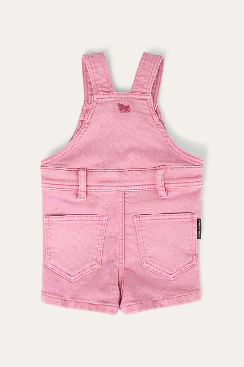 Ringers Western Barnyard Buddy Baby Shorts Overalls