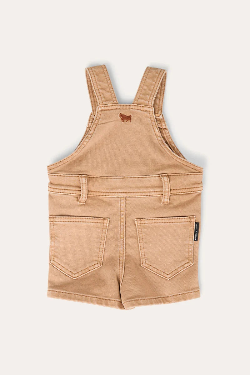 Ringers Western Barnyard Buddy Baby Shorts Overalls