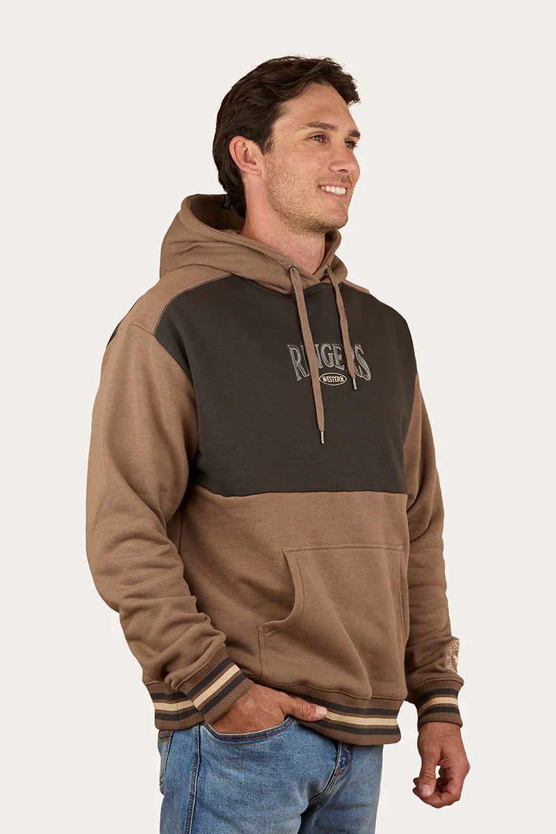 Ringers Western Men's Barrow Creek Pullover Hoodie - Mushroom