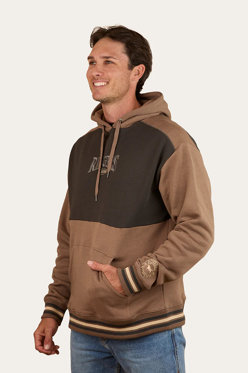Ringers Western Men's Barrow Creek Pullover Hoodie - Mushroom