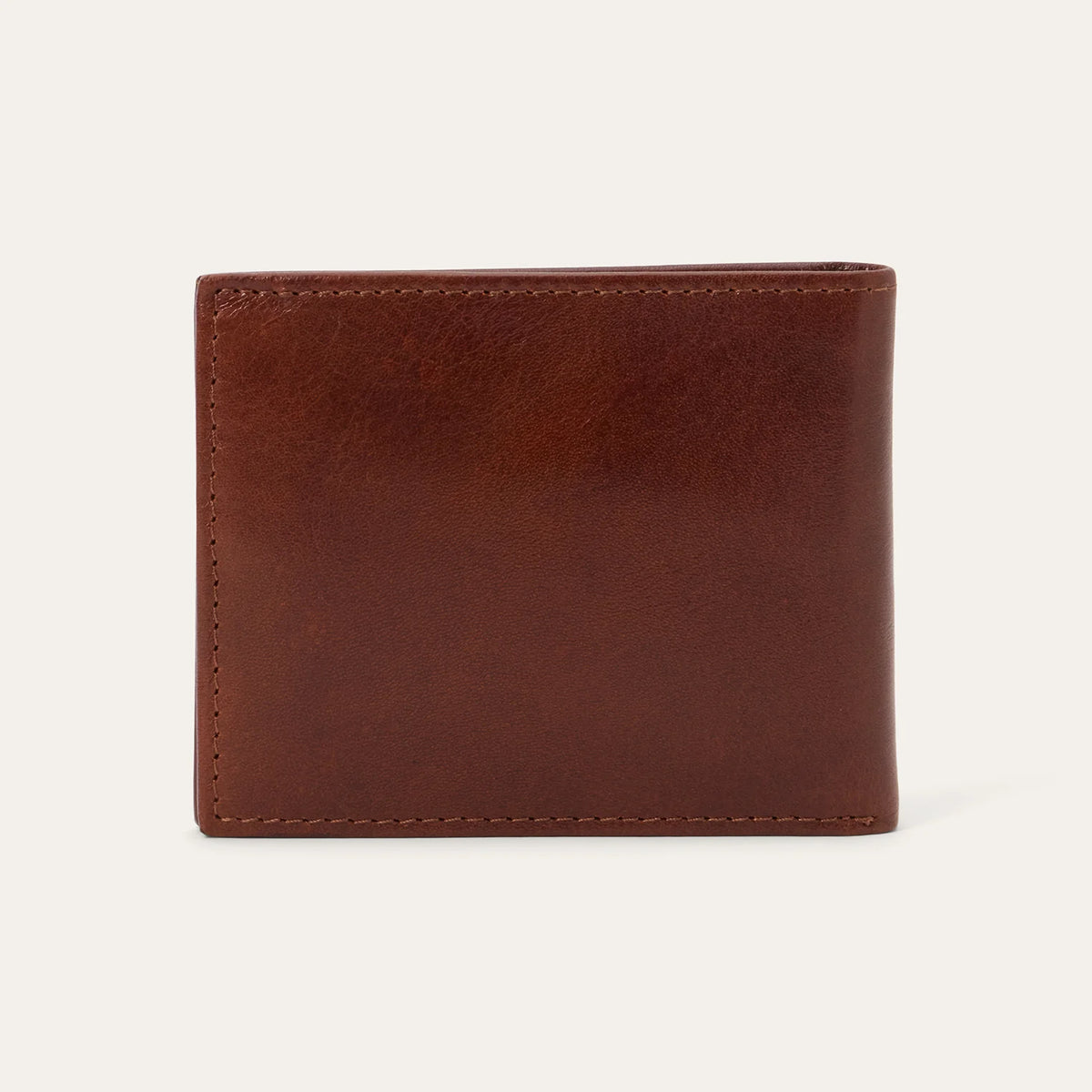 Stetson Men’s Basket Weave Bi-Fold Wallet – Brown