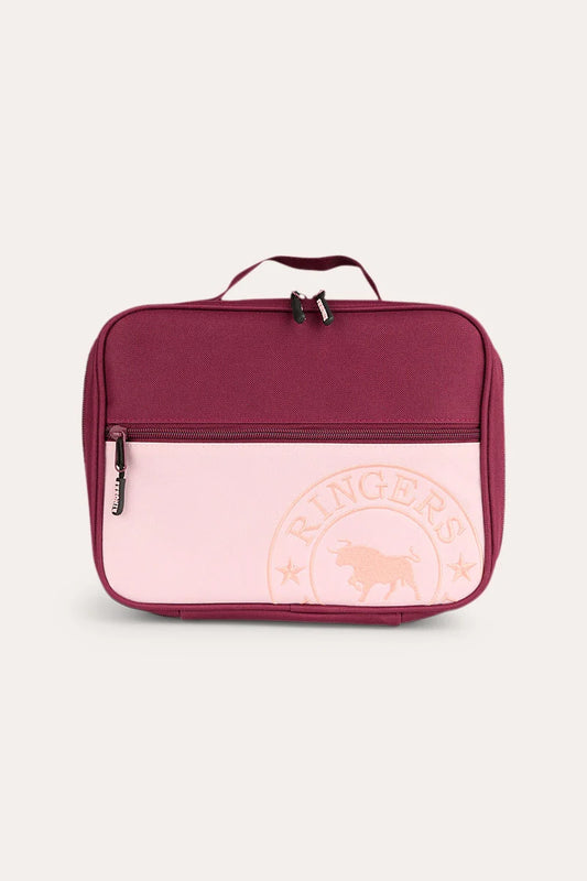 Ringers Western Baxter Lunch Box - Plum/Light  Pink