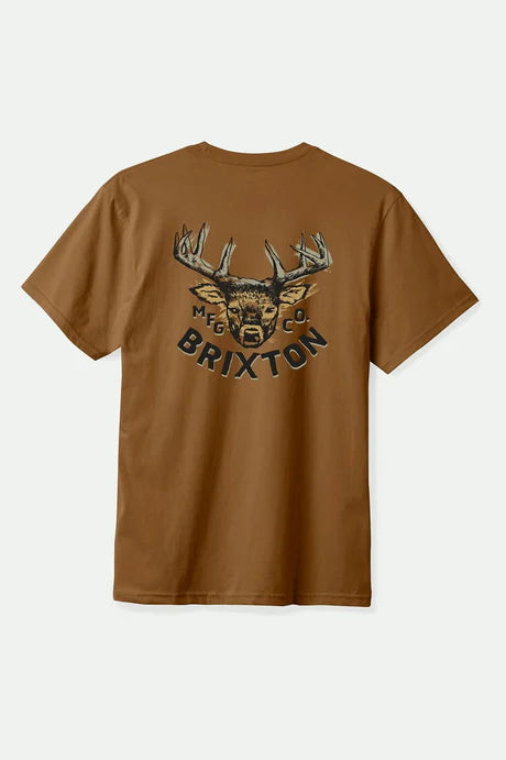 Brixton Men's Berrick Short Sleeve Tailored T-Shirt