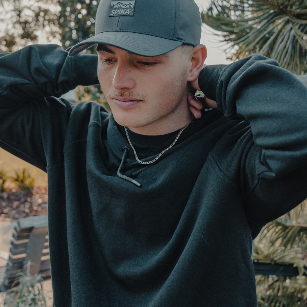 Spika Mens GO Beyond Hoodie - Black