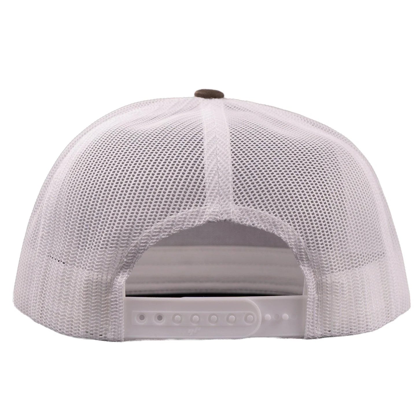 Lazy J Ranch Brown & White Big Red Classic Five Panel Trucker Hat