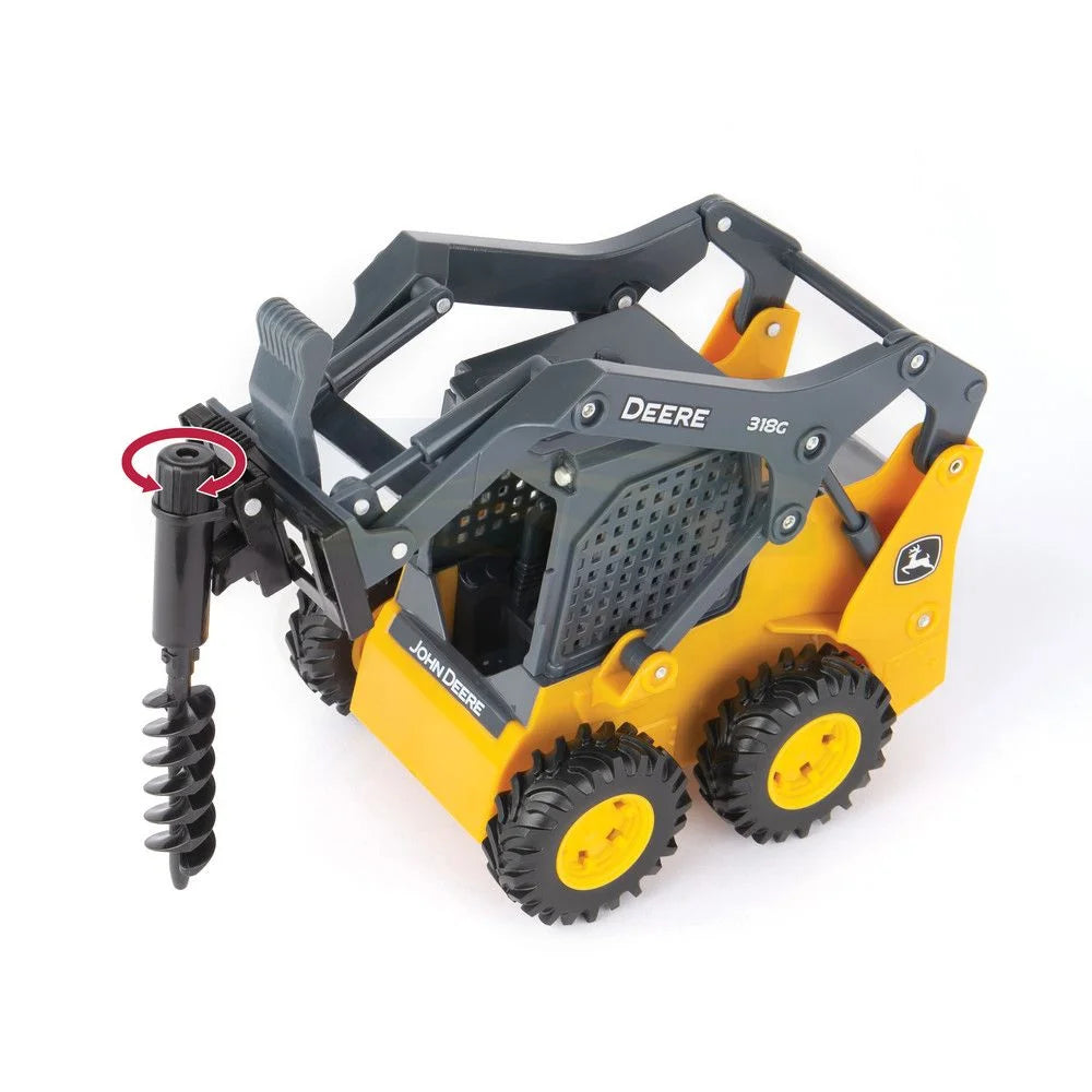 John Deere - 1:16 Big Farm 318G Skid Steer Set