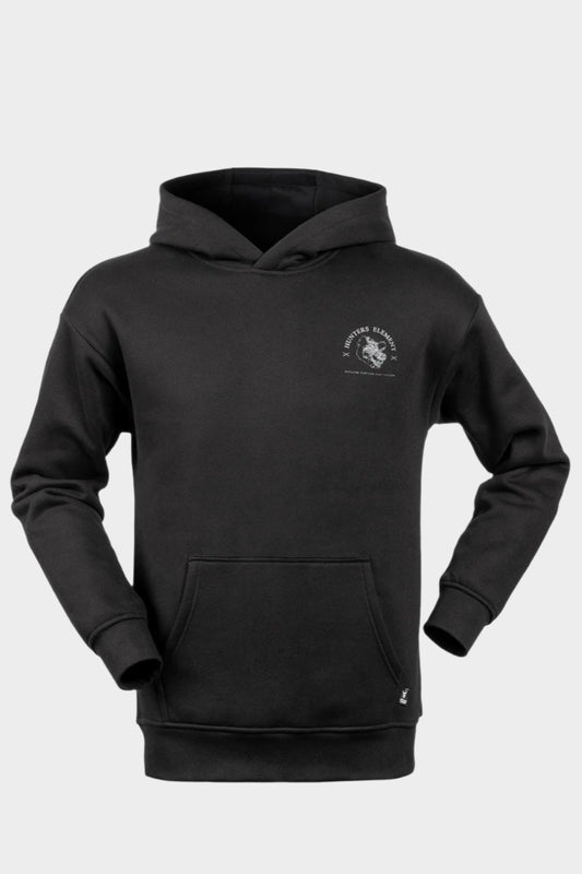 Hunters Element Big Boar Hoodie - Black