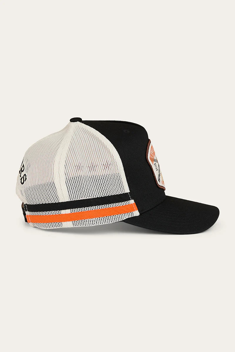 Ringers Western Big Buck Deep Fit Trucker Cap - Black
