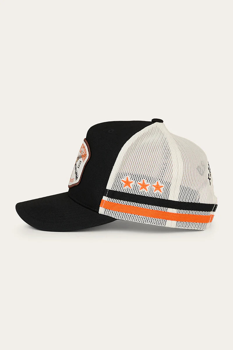 Ringers Western Big Buck Deep Fit Trucker Cap - Black