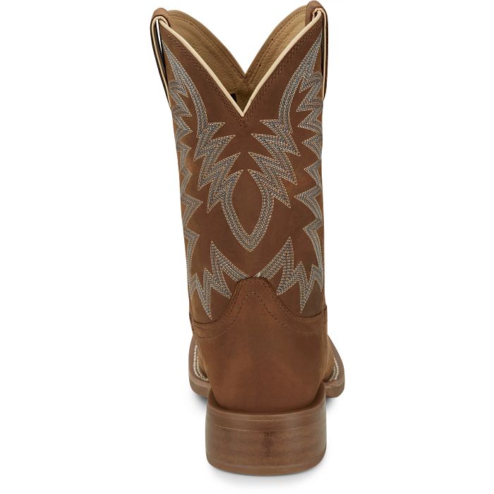 Justin Men's Big Bucks 11" Western Boot - Brown