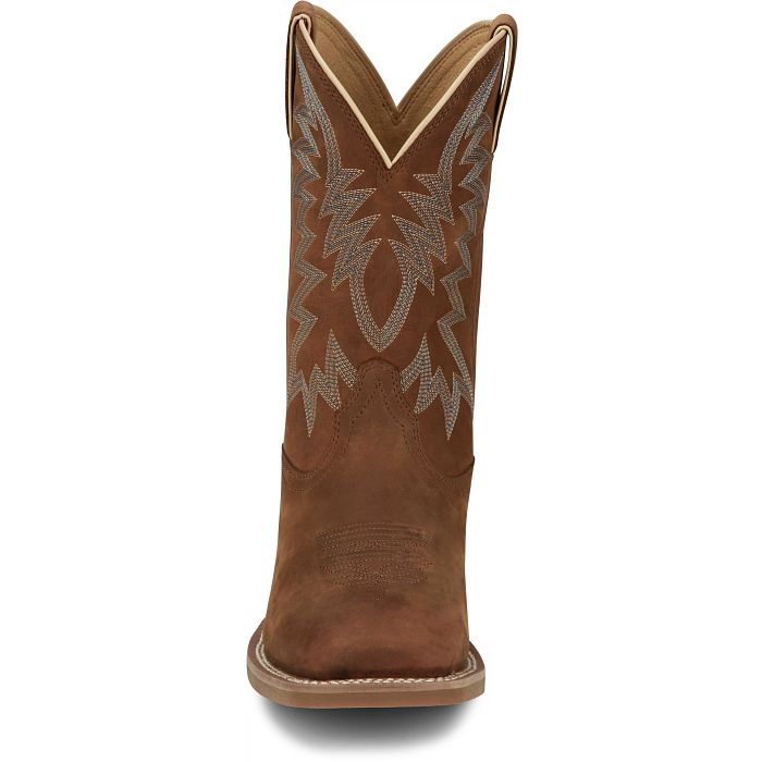 Justin Men's Big Bucks 11" Western Boot - Brown