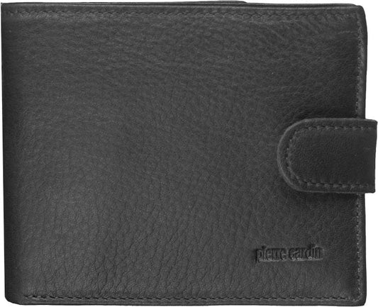 Pierre Cardin Men's Italian Leather Protected RFID Card Holder Wallet