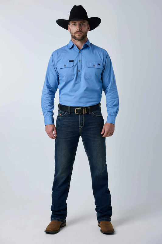 Ringers Western Men's Blaze Relaxed Bootleg Jean