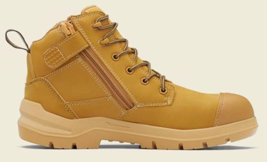 Blundstone 7599 Durafit Zip Sided Safety- Wheat