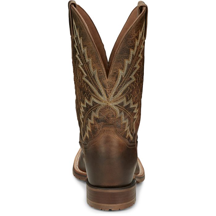 Tony Lama Men's Bowie 11" Western Boot - Oak