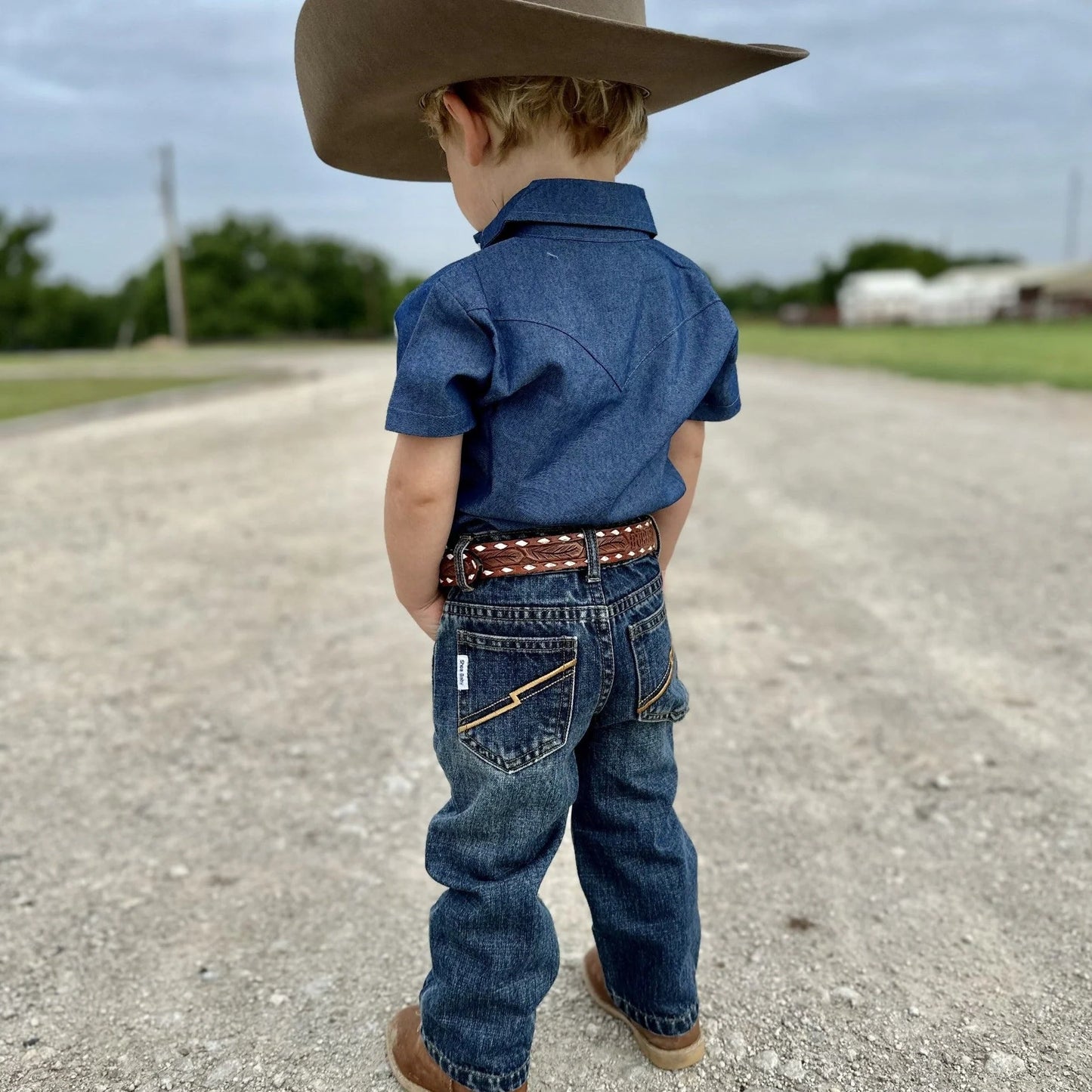 Shea Baby Boy Denim Relaxed Fit Jeans