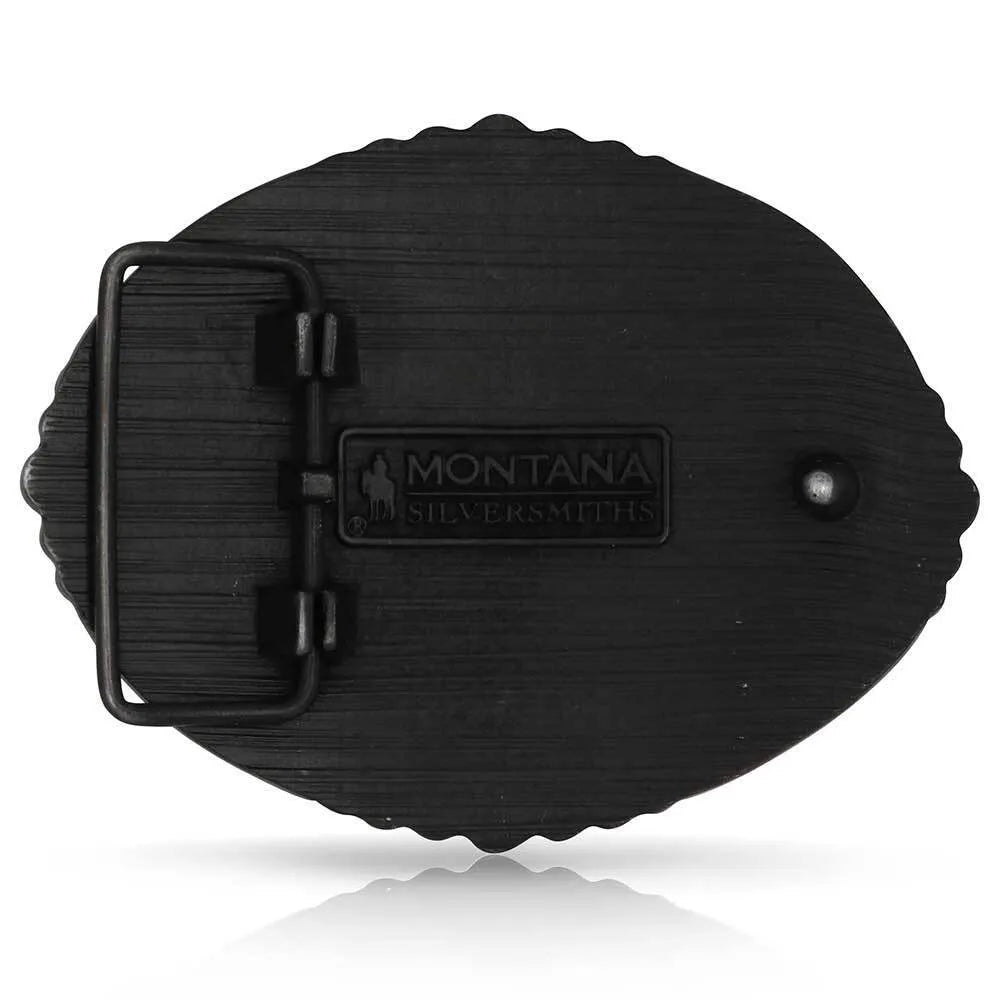 Montana Branded Legacy Longhorn Buckle